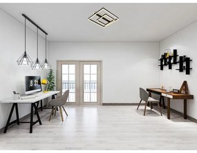 Plafonieră LED dimabilă LED/95W/230V 3000-6500K + telecomandă