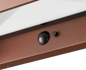 Nordlux MARCELLIO - Lampă solară LED cu senzor, 5W/5V, IP54, maro