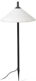 Tarus de iluminat exterior decorativ SAIGON 135/R55 gri/alb