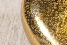 Masuta de cafea Extravaganta, Aluminiu, Auriu, STONE 75cm