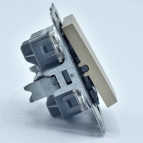 Intrerupator triplu, 10A, IP20, Bronz, Panasonic Arkedia Slim/Karre Plus