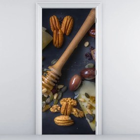 Fototapet pentru ușă - Fructe uscate (95x205cm)
