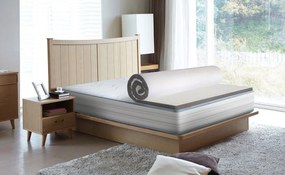 Topper saltea Diamond Luxury, H 8 cm spuma memory, 90x200 cm