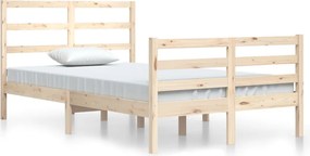 vidaXL Cadru de pat, 120x200 cm, lemn masiv de pin