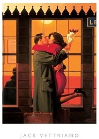 Back Where You Belong, 1996 Reproducere, Jack Vettriano, (40 x 50 cm)