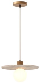 Pendul, Lustra suspendata piatra naturala Lando
