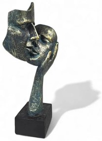 Decorațiune pentru masă 35 x 22 x 13 cm, din rășină cu patină