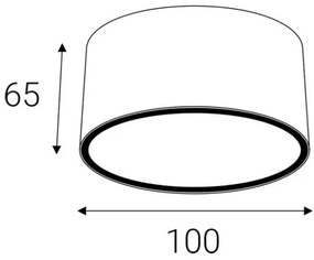 Spot de exterior LED2 MEDO 1xGX53/11W/230V alb IP54