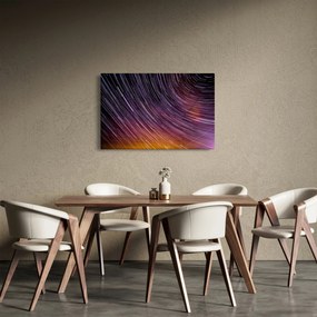 Tablou cu stele șterse pe cer (90x60 cm)