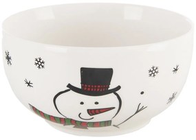 Orion Cană de porțelan cu bol Snowman, 0,35 l