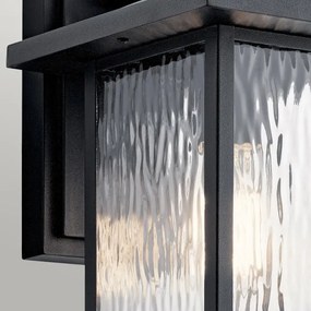Kichler KL-CAPPANNA-M-BKT - Aplică de perete pentru exterior CAPPANNA M, 1x E27/60W/230V, IP44