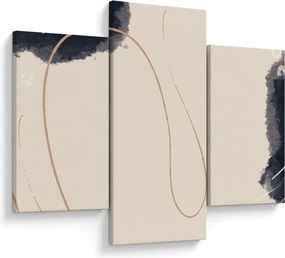 Tablou - Abstractizare bej (90x60 cm)