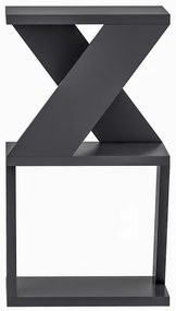 Măsuță laterală ALBENI 50x30 cm antracit