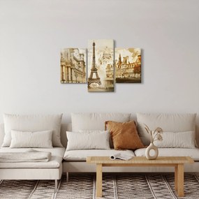 Tablou - Monumente din Paris (90x60 cm)