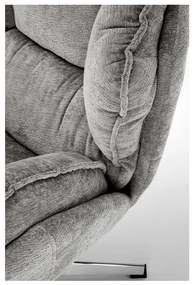 Fotoliu Hefty, gri