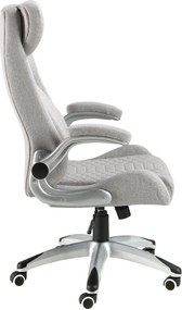 Scaun de birou modern Grey fabric