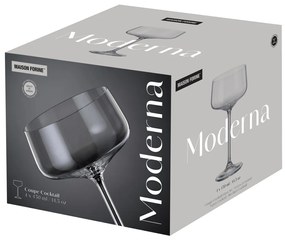 Set 4 pahare cocktail 430ml, Moderna