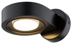 Aplica cu spot directionabil LOTUS 8900 negru