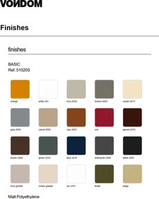 Masa de exterior / interior design modern premium VERTEX 120cm