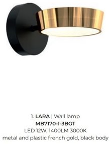 Aplica de perete LED design modern LARA