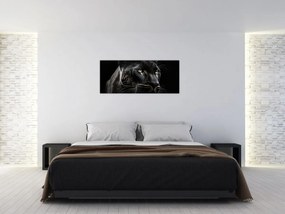 Tablou - Pantera Neagră (120x50 cm)