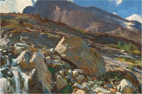 Tablou - John Singer Sargent, Simplon Pass, reproducere (90x60 cm)