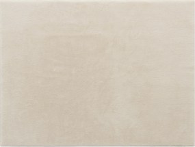 HOMCOM Covor Living 160x230 cm Lavabil la Mașina de Spălat Fire Lungi Stil Modern Covoraș pentru Camera de Zi Dormitor Crem | Aosom Romania