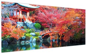 Tablou - Peisaj oriental (120x50 cm)