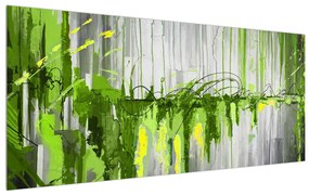 Tablou abstract - pictura (120x50 cm), în 40 de alte dimensiuni noi