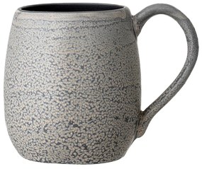 Cană din gresie ceramică Bloomingville Kendra, 500 ml, gri