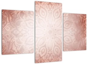 Tablou - Mandala roz (90x60 cm)