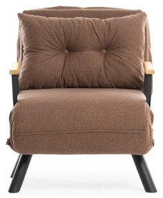 Fotoliu Sando Single Light Brown