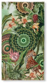 Prosop de plajă verde 100x180 cm – HIP