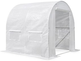Tunel de plastic alb 2x2.5m Garden Point