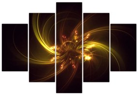Tablou - abstracție cu elice (150x105 cm)