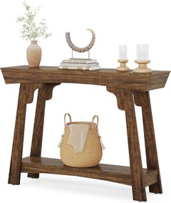 MAM16 - Masa Consola, 105 cm, masuta hol, living, dining, dormitor - Maro