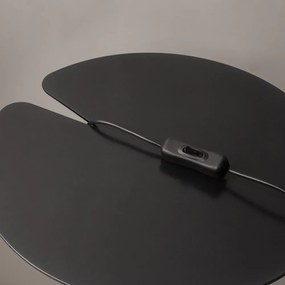 Veioza LED / Lampa de masa design decorativ Splash auriu/transparent