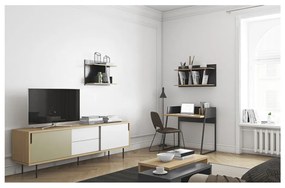 Birou TemaHome Volga Oak, negru