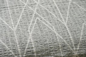 Lenjerie de pat din bumbac Renforce CREP GRAY STRIPES gri Dimensiune lenjerie de pat: 70 x 90 cm | 140 x 200 cm