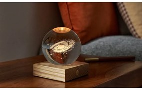 Decorațiune luminoasă maro închis cu USB Amber – Gingko