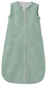 Sac de dormit pentru copii din lana merino captusit cu bumbac 0-9 luni Kidizi old mint