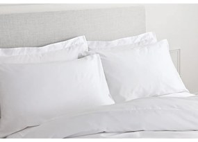 Lenjerie de pat din bumbac satinat Bianca Classic, 200 x 200 cm, alb