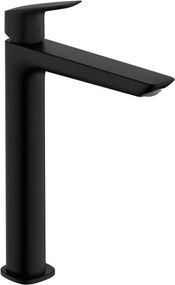 Baterie lavoar monocomanda negru mat Hansgrohe Logis 240