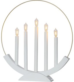 Decorațiune luminoasă de Crăciun albă Brace – Star Trading