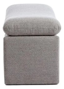 Taburet gri deschis Dasha – Light &amp; Living