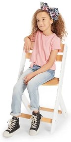 Scaun de masă pentru bebeluși ENOCK alb KINDERKRAFT