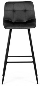 Set de scaune de bar B-X7015 GREY2, 4 buc