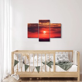 Tablou cu soarele colorat (90x60 cm)