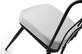 Set de scaune de sufragerie Yildiz White, 4 buc., 4 buc
