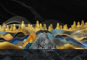 Fototapet - Munții de Aur (147x102 cm)